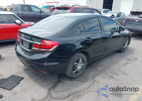 2014 Honda Civic Lx from USA, damaged, VIN 19XFB2F50EE043318